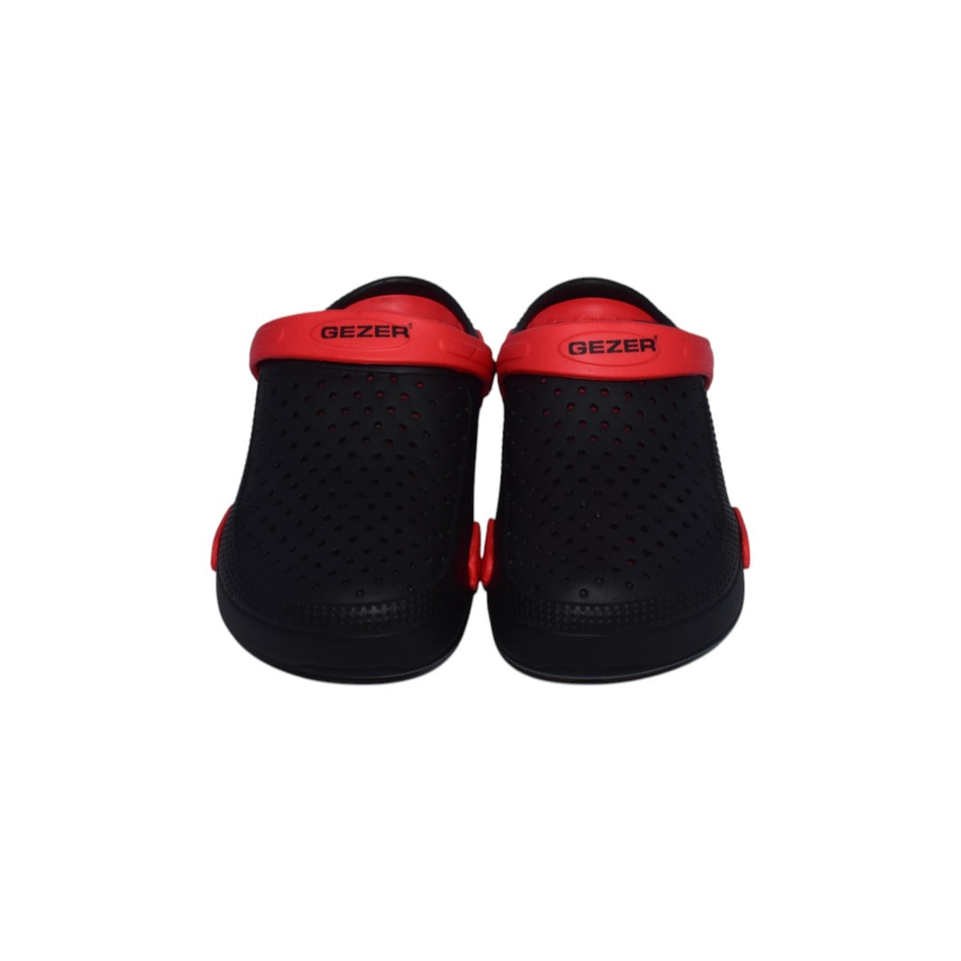 Saboti anatomici ultra lejeri, culoare negru/rosu pentru barbati - EVA - imagine 3