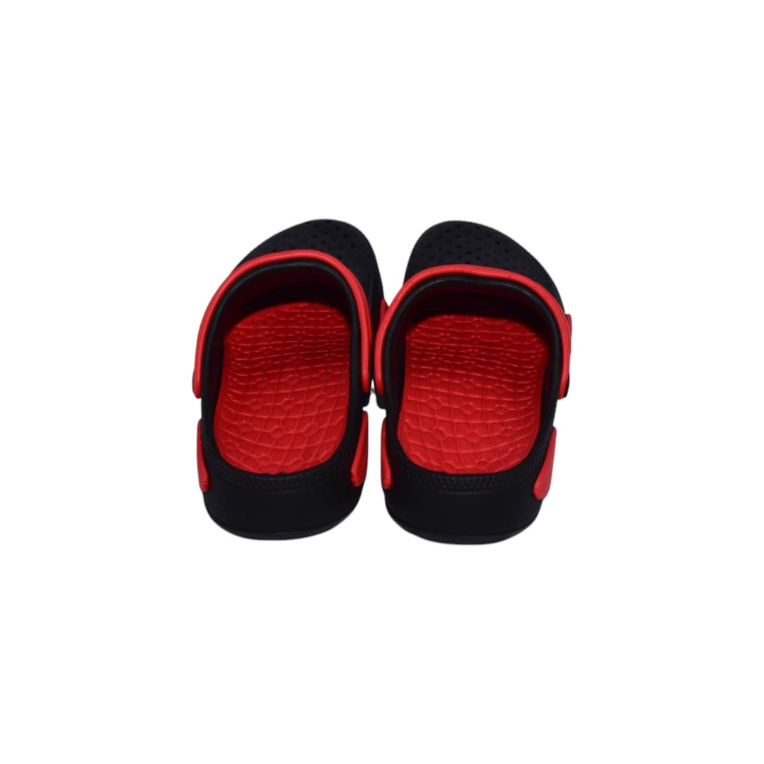 Saboti anatomici ultra lejeri, culoare negru/rosu pentru barbati - EVA - imagine 4